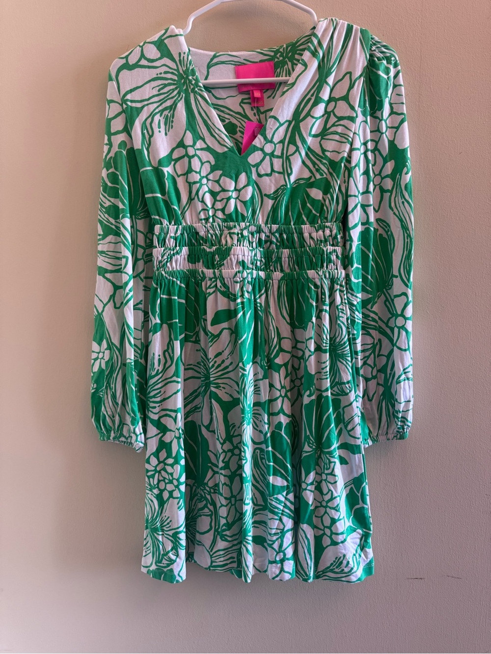 Lilly Pulitzer Calla Dress XXS Spearmint Kiss My Tulips NWT $178